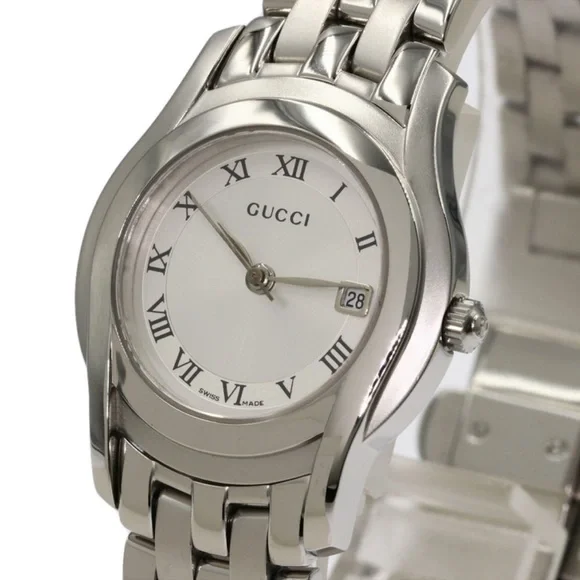 🎁🎁🎁GUCCI 5500L watch stainless steel SS